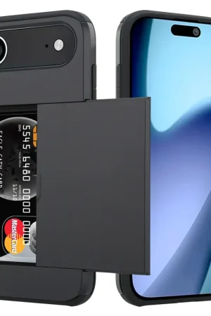 ShieldCase iPhone Air coque porte-cartes avec curseur (noir) Meilleur Choix