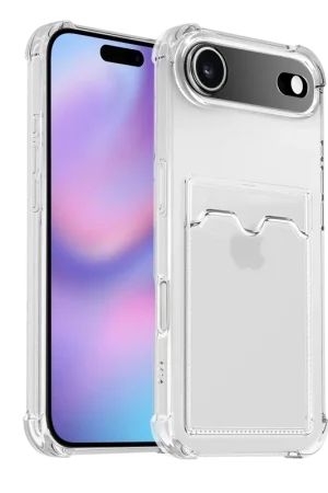 ShieldCase iPhone Air coque en TPU avec porte carte (transparente) Prix Choc