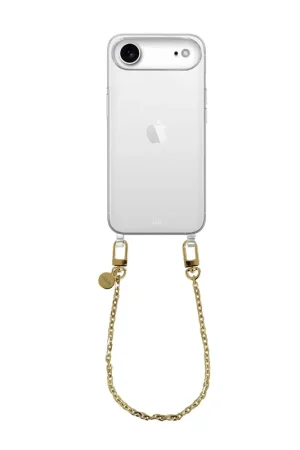 xoxo Wildhearts iPhone 17 Air - Dreamy Coque en transparente avec cordon - court cordon Offre Spéciale