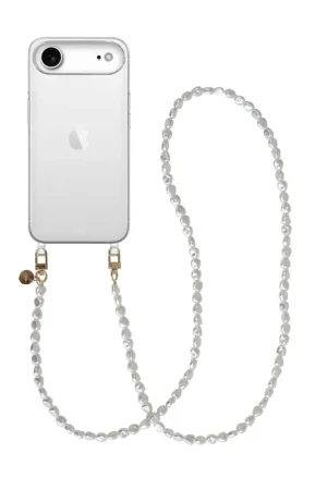 Expédition Rapide xoxo Wildhearts iPhone 17 Air - Pearlfection Coque en transparente avec cordon - long cordon