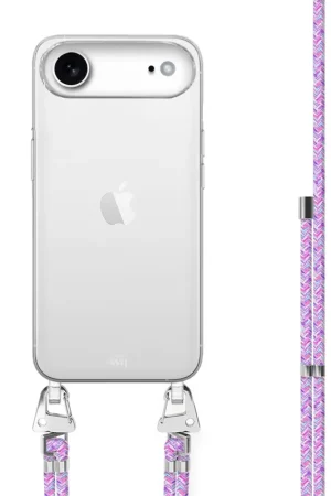 xoxo Wildhearts iPhone 17 Air - Purple Fever Coque en transparente avec cordon Produit De Marque