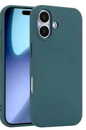 ShieldCase iPhone 17 coque en silicone (vert foncé) Affaire À Saisir