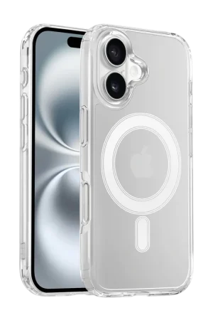 Top Vente ShieldCase iPhone 17 coque MagSafe en silicone (transparente)