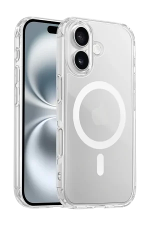 Dernier Modèle Coverzs iPhone 17 coque MagSafe en TPU (transparente)