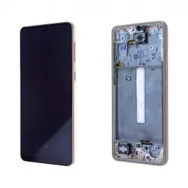 Écran Samsung Galaxy A33 5G (A336B) Pêche + Châssis Origine Soldes