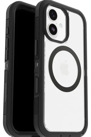 Promotion Saisonnière Otterbox iPhone 17 Defender Pro XT coque (transparent/noir)