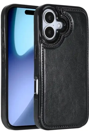 ShieldCase iPhone 17 étui portefeuille (noir) Promotion