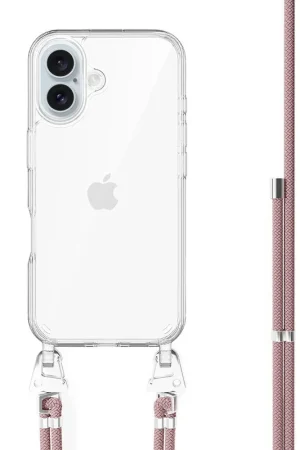 Meilleur Prix xoxo Wildhearts iPhone 17 - Pink Vibes Coque en transparente avec cordon