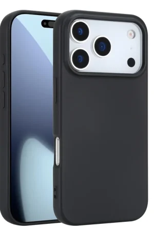 Authentique ShieldCase iPhone 17 Pro coque en silicone (noir)
