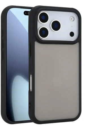 Jusqu’à Épuisement Des Stocks Coverzs iPhone 17 Pro mate Hardcase (noir)