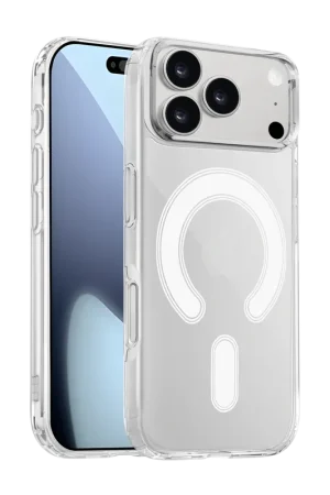 ShieldCase iPhone 17 Pro Max coque MagSafe en silicone (transparente) Remise