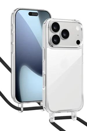 ShieldCase iPhone 17 Pro Max coque antichoc avec cordon (transparente) Offre Exclusive