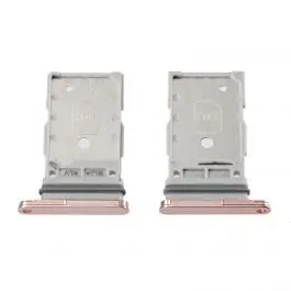 Affaire À Saisir Tiroir SIM Samsung Galaxy S22 (S901B) / S22+ (S906B) Rose Or
