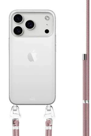 xoxo Wildhearts iPhone 17 Pro Max - Pink Vibes Coque en transparente avec cordon Prix Réduit