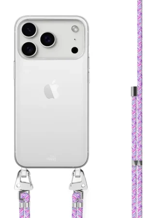 Jusqu’à Épuisement Des Stocks xoxo Wildhearts iPhone 17 Pro Max - Purple Fever Coque en transparente avec cordon