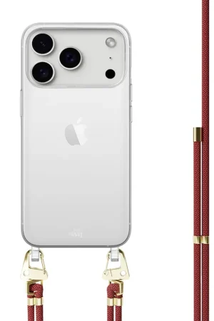 Dernière Chance xoxo Wildhearts iPhone 17 Pro Max - Red Rules Coque en transparente avec cordon