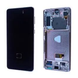 Réduction Écran Samsung Galaxy S21+ 5G (G996B) Violet + Châssis Origine