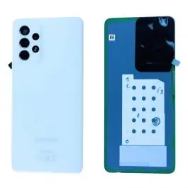 Satisfait Ou Remboursé Vitre arrière Samsung Galaxy A52S 5G (A528B) GH82-26858D Blanc Origine