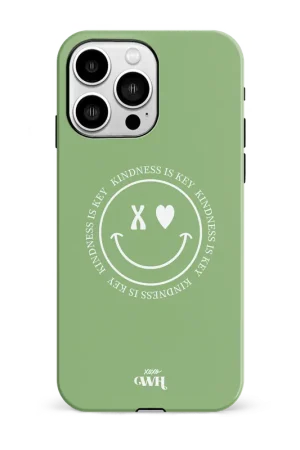 xoxo Wildhearts Kindness Is Key Green - Coque iPhone 14 Pro Max Commande En Gros