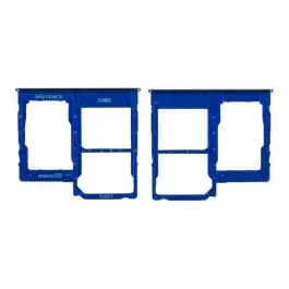 Tiroir SIM / SD Samsung Galaxy A40 (A405F) GH98-44303C Bleu Origine Populaire