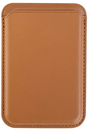 Coverzs luxe MagSafe wallet (brun) Réduction