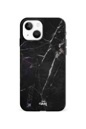 xoxo Wildhearts Marble Black Mood - Coque iPhone 14 Plus Retour Gratuit