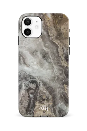xoxo Wildhearts Marble Grey River - Coque iPhone 12 Offre Du Jour