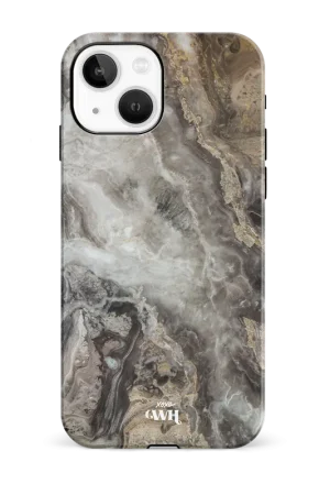 Vente Directe xoxo Wildhearts Marble Grey River - Coque iPhone 14 Plus