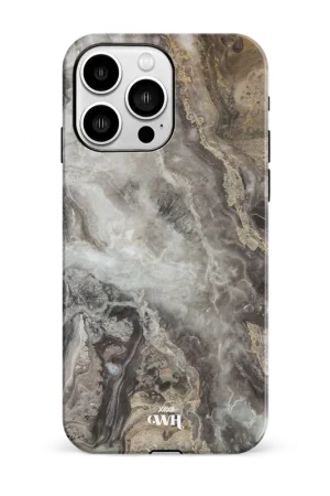 Bon Marché xoxo Wildhearts Marble Grey River - Coque iPhone 14 Pro