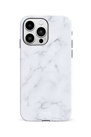 Prix Cassé xoxo Wildhearts Marble White Lies - Coque iPhone 14 Pro Max