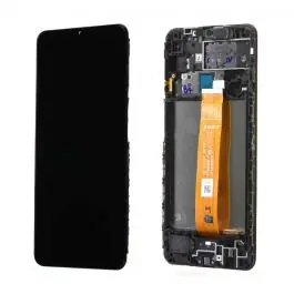 Retour Gratuit Écran Samsung Galaxy A12 2020 (A125F) Noir + Châssis Origine
