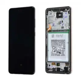 Produit De Marque Écran Samsung Galaxy A52 4G (A525F) / A52 5G (A526B) Noir + Châssis / Batterie Origine