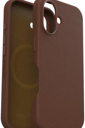 Prix Choc OtterBox iPhone 16 coque Symmetry cactus en cuir (marron)