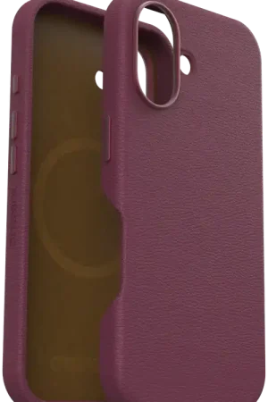 Certifié OtterBox iPhone 16 coque Symmetry cactus en cuir (rouge)