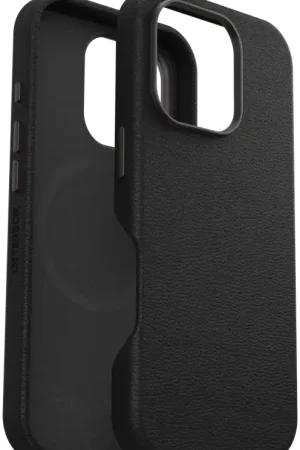 Prix Cassé OtterBox iPhone 16 Pro coque Symmetry cactus en cuir (noir)