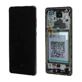 Écran Samsung Galaxy A72 4G (A725F) / A72 5G (A726B) Noir + Châssis + Batterie Origine Vente Directe