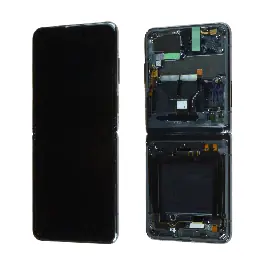 Solde Écran Samsung Galaxy Z Flip 5G (SM-F707B) Gris + Châssis Origine