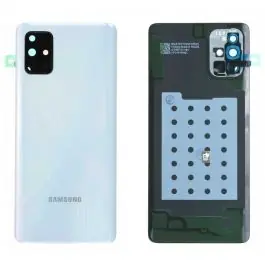 Vitre Arrière Samsung Galaxy A71 (A715F) Blanc Origine Livraison Express