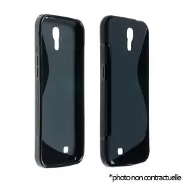 Authentique Coque S-Line Samsung Galaxy A01 (A015F) Noir