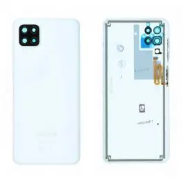 Coque Arrière Samsung Galaxy A12 2020 (A125F) Blanc Dernière Chance