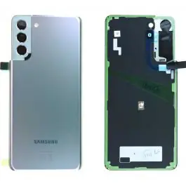 Vitre Arrière Samsung Galaxy S21+ 5G (G996B) Argent Origine Bon Marché