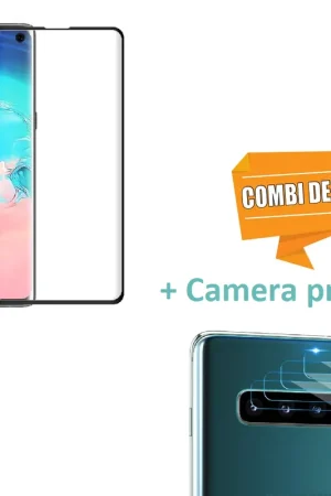 Acheter Direct ShieldCase Protecteur d'écran en verre trempé et protection caméra Samsung S10e