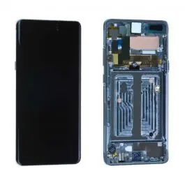 Dernier Modèle Écran Samsung Galaxy S10 5G (G977B) Noir + Châssis Origine