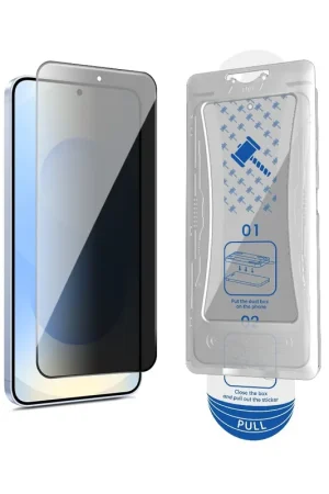 Coverzs Protection d'écran en verre trempé avec cadre pour Samsung Galaxy S26 (lot de 2) Nouvel Arrivage