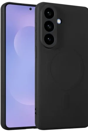 Offre Limitée ShieldCase Samsung Galaxy S26 Plus Coque arrière en silicone avec MagSafe (noir)