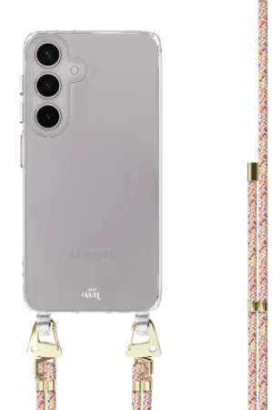 xoxo Wildhearts Samsung Galaxy S23 - Rainbow Vibes coque avec cordon Commander Vite