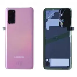 Vitre arrière Samsung Galaxy S20 ( G980F / G981B ) Rose Origine Dernier Modèle