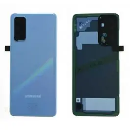 Vitre arrière Samsung Galaxy S20 ( G980F / G981B )  Bleu Origine Nouveauté