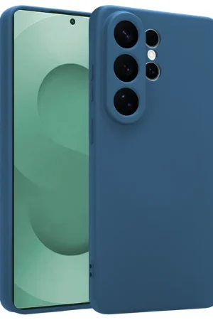 Achetez Aujourd’hui ShieldCase Samsung Galaxy S26 Ultra Coque en silicone (bleu foncé)