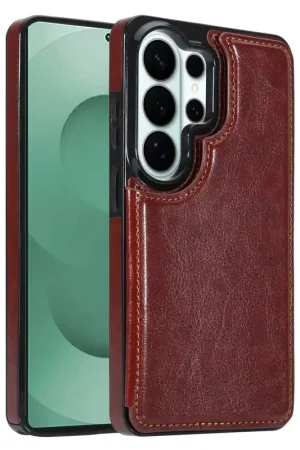 Must-Have ShieldCase Samsung Galaxy S26 Ultra Étui portefeuille (marron)